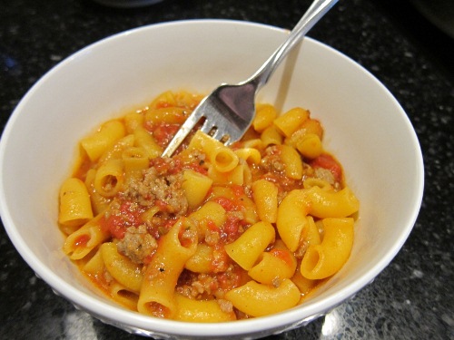 Gluten-free pasta skillet dinner